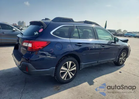 2018 Subaru Outback 2.5I Limited z USA, uszkodzony, nr VIN 4S4BSANC4J3280111